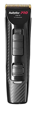 BaByliss Volare X2 - Maquina cortapelos, 8 guías de corte, color negro