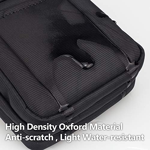 BAGZY Bolso Pequeño Para Hombre Riñonera Hombre Bandolera Cintura Militar Ejército Molle EDC Táctico Mobile Deportiva Monedero Bolsa de Cintura Tarjetero mensajero cruzada cuerpo Negro