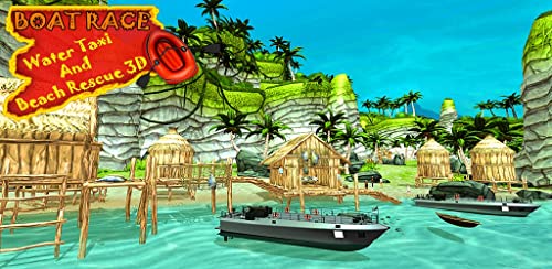 Beach Boat Racing y Simulador de Taxi de Agua 2017 3D