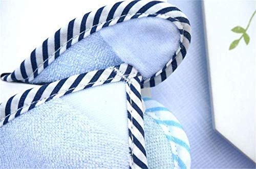 Bebé Niños Niñas Doble Capa Algodón Bandana Drool Suave Absorbente baberos (7 piezas) (white)
