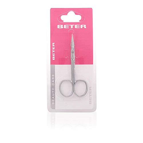 Beter Tijeras Manicura Pieles Curva Cromada - 125 gr