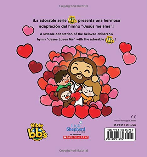 Bible Bb's: Jesús Me Ama / Jesus Loves Me (Bilingual)