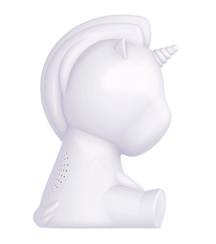 BigBen Sound BTLSUNICORN - Altavoz Wireless Luminoso Unicornio portátil (15 W, Puerto USB, Jack 3.5 mm, Bluetooth, Distintos Colores y Efectos Luminosos) Color Blanco