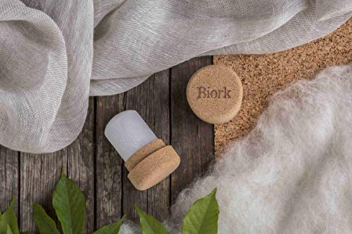 Biork - el desodorante orgánico verdadero - hombres y mujeres - productos sin plástico - sin alcohol - vegano - sin OGM - natural - calidad de marca de Suiza