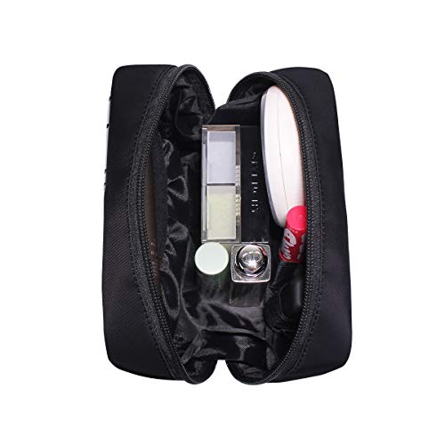 Bolso de cosméticos para niños Black Bird Quiet Mysterious Men Toiletries Bag Wonder Woman Bolsos de maquillaje Bolsa con cremallera Bolsos de cosméticos Estuche multifunción Pinceles de maquillaje