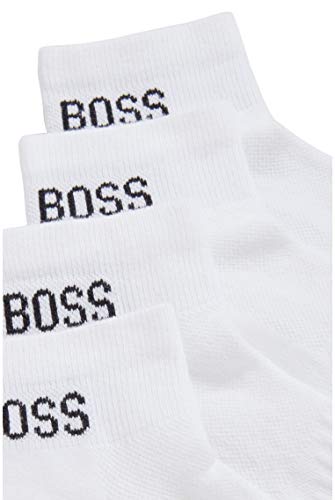 BOSS AS Sport CC Calcetines, Blanco (White 100), 39/42 (Talla del fabricante: 39-42) (Pack de 2) para Hombre