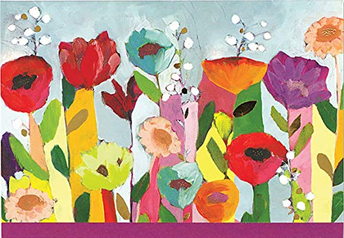 BRILIANT FLORAL NOTE CARDS (ST
