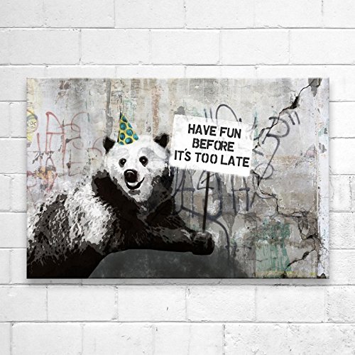 Bruder have Fun (Div. Tamaños) – Street Art impresión sobre lienzo 80 x 120 cm