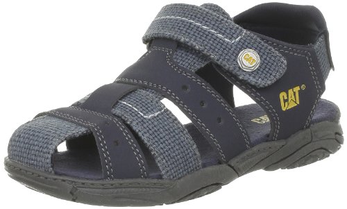 CATTLEYA - Sandalias de vestir de tela para niños, Midnight Nubuck/Canvas, 35
