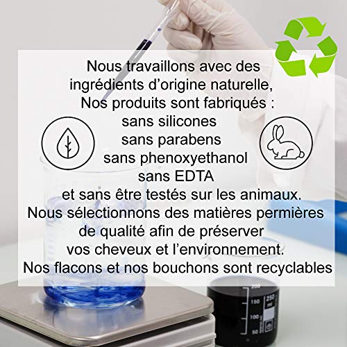 Champu Ricino Sin Sulfato 1L Champu Muy Hidratante para Cabello Muy Secos Rizados y Danados. Champu Sin Sulfato No probado en Animales