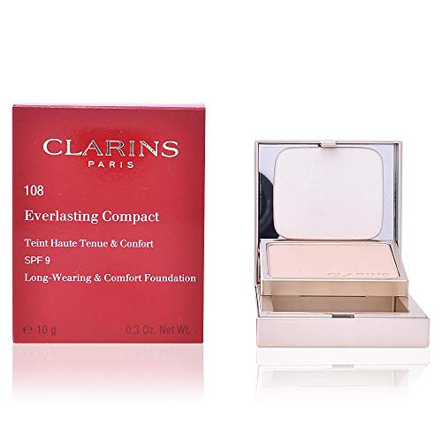 Clarins Everlasting Compact Teint Haute Tenue&Confort Spf9#112-Amber 1 Unidad 500 g