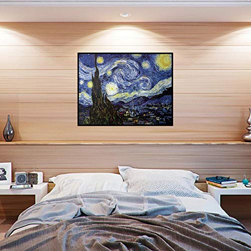 Close Up Póster Starry Night/La Noche Estrellada (91,5cm x 61cm) + 1 póster Sorpresa de Regalo
