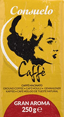 Consuelo Gran Aroma - Café molido italiano - 4 x 250g