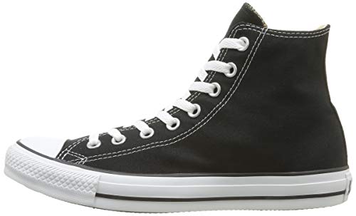Converse Chuck Taylor All Star Hi, Zapatillas Altas Unisex adulto, Negro (Black/White), 41 EU