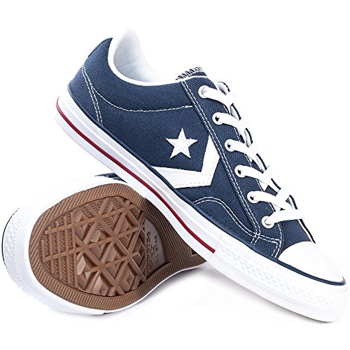 Converse Star Player Adulte Core Canvas Ox - Zapatillas deportivas, unisex, Azul, 41