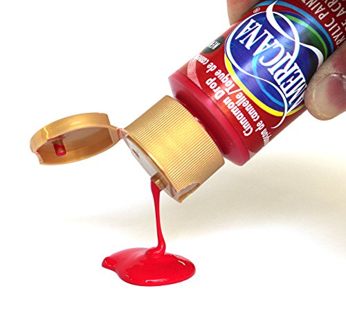 DecoArt Americana - Pintura acrílica metálica, Color Plateado Brillante