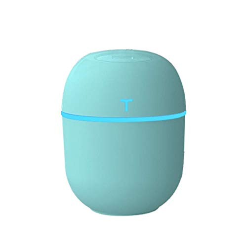 DJYD La aromaterapia difusor LED, 200 ml Difusor de aceites Esenciales, Purificador de lonizer atomizador humidificador for el hogar Creativo (Color: Azul Cielo, Tamaño: 200 ml) FDWFN