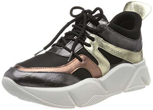 DON ALGODON S303, Zapatillas para Mujer, Negro, 38 EU