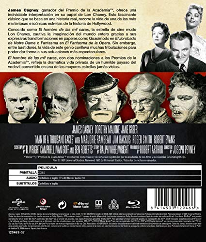 El Hombre de las Mil Caras (1957) (BD) [Blu-ray]