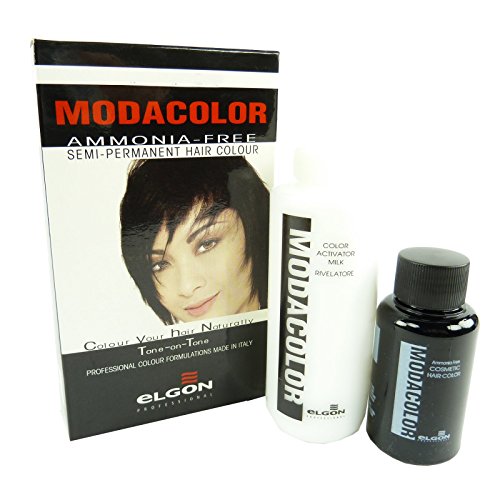 Elgon Modacolor Semi Permanent Colour - Coloración del cabello sin amoniaco. - # 7T Tabak Blond