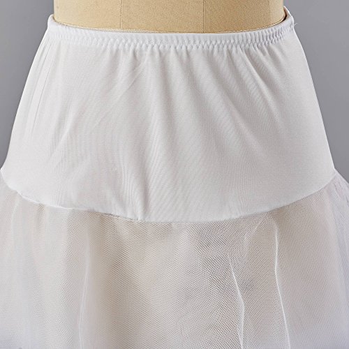 Enagua tipo cancán CLOCOLOR, para mujeres, de tul, enaguas de gasa, combinación para debajo de la falda