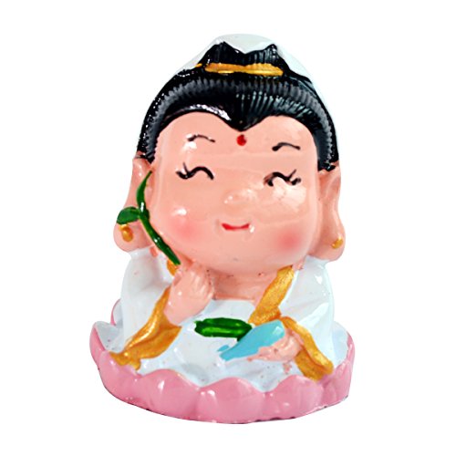 Feng Shui pintura de la mano de Buda riendo + diosa Kuan Yin W libre Mxsabrina color rojo de la pulsera de cuerda Q1030