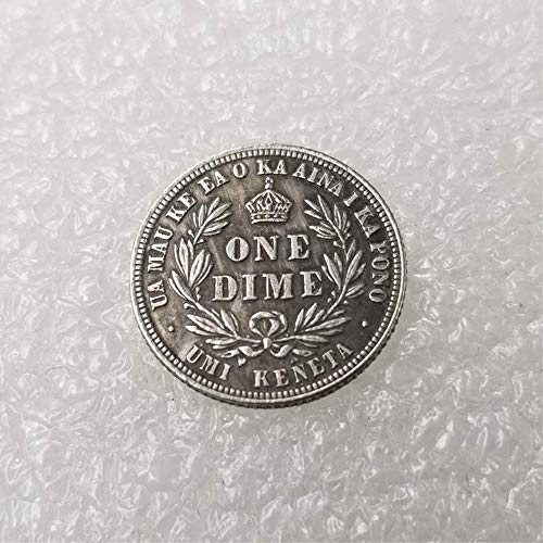 FKaiYin 1883 Hawaii - Moneda de réplica de Morgan Antiguo, Monedas Antiguas Americanas, Moneda Conmemorativa de Estados Unidos, Moneda de níquel Divertida, Experiencia Futura
