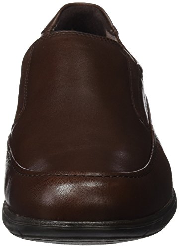 Fluchos- retail ES Spain 8499, Zapatos sin Cordones Hombre, Marrón (Castaño), 41 EU