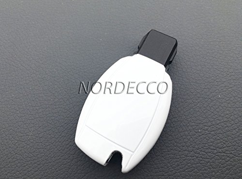 Funda para llaves de coche, fabricada con ABS de alta calidad, brillante, para llaves de Mercedes Benz de 2/3 botones clase A AMG, B C E G S Viano Sprinter
