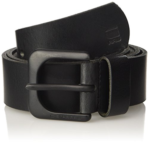 G-STAR RAW Zed Cinturón, Negro (Black/black 406), 95 para Hombre