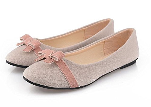 Gaorui - Bailarinas Mujer, Color Beige, Talla EUR 39(Fußlänge bis:25cm)