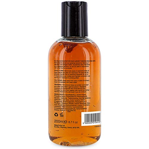 Gel Eco Accelarator Tan Autobronceador rostro y cuerpo 200 ml