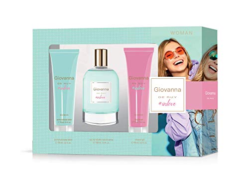 Giovanna De Ruy #Inlove Woman EdT 100ml/ Gel Baño 75ml/ Body Lotion 75ml
