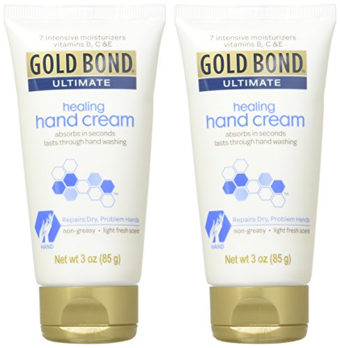Gold Bond Ultimate - Crema de manos para curación – 3 onzas (Pack de 2)