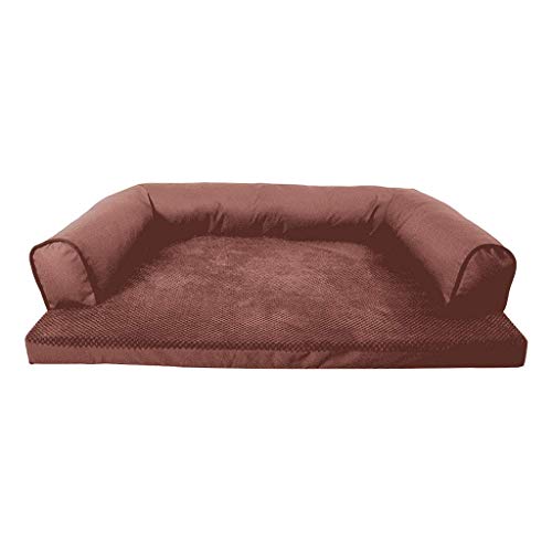 Golden Retriever Perrera Cama Four Seasons Peluche para Perros Lavable para Perros Perros Grandes, medianos y pequeños Mascotas Nido Perro Sofá Suministros WHLONG