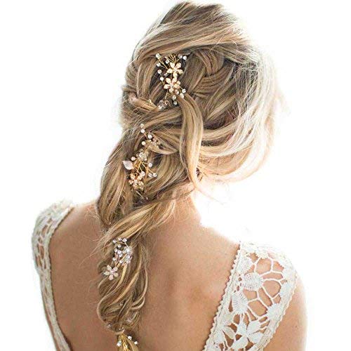 Gracewedding - Diadema de cristales de 30 cm para novia o como accesorio de boda
