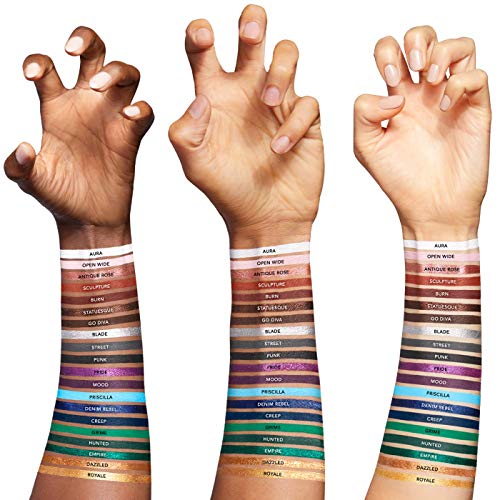 HAUS LABORATORIES by Lady Gaga EYE-DENTIFY GEL PENCIL EYELINER & LIQUID EYE-LIE-NER, Lápiz de ojos en gel a prueba de agua o rotulador líquido, Negro, marrón y más, Vegano y no testado en animales