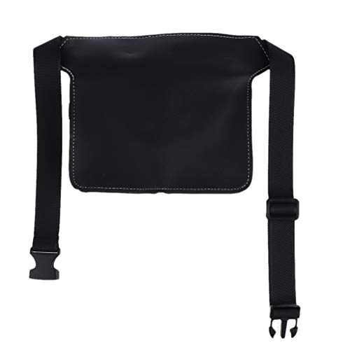 Homyl Envase de Peluquería Profesional Recipientes Tijeras Organizadores Bolso de Cintura - Negro 2