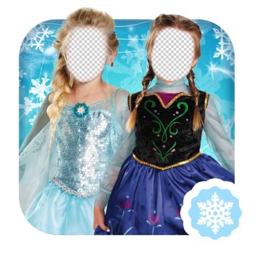 Ice Princess Kid Photo Montage