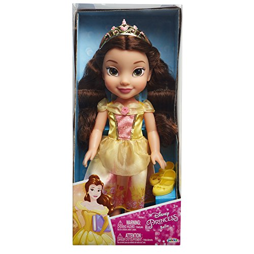 Jakks Pacific Princesa Disney La Bella y la Bestia Muñeca Toddler 35cm, Multicolor, 35 cm (Glop Games 78847-11L-6)