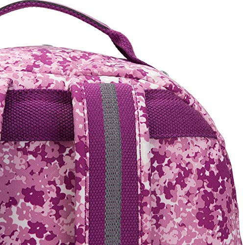 Kipling Seoul Mochila Escolar, Multicolor (Floral Pop)
