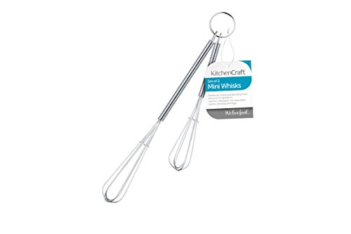 Kitchen Craft - Set de 2 mini varillas de batir