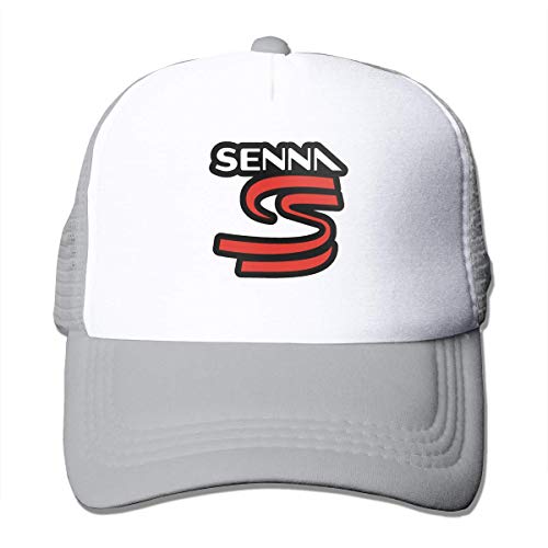 KOMOBB Ayrton Senna Men's Trucker Hat Women's Adjustable Mesh Ball Cap Unisex