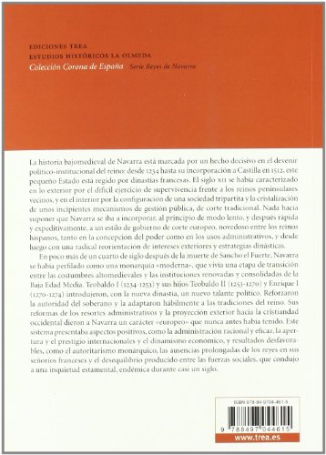 La dinastía de Champaña en Navarra. Teobaldo I, Teobaldo II, Enrique I (1234-1274) (Estudios Históricos La Olmeda)