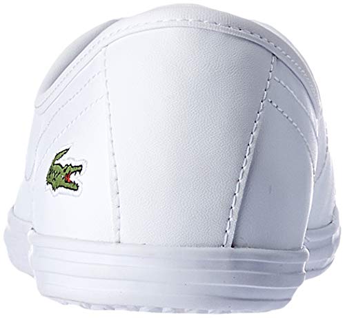 Lacoste Ziane BL 1 CFA, Zapatillas para Mujer, Blanco (White), 39 1/2 EU
