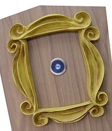 LaRetrotienda MARCO DECORACION MIRILLA PUERTA con acabado VINTAGE 26 x 21 cm
