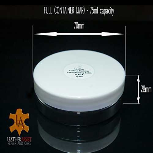 Leather Assist Restaurador de Tinte de Cuero Negro para reparación de Asientos Interiores Bentley Azure Cars Desgastados