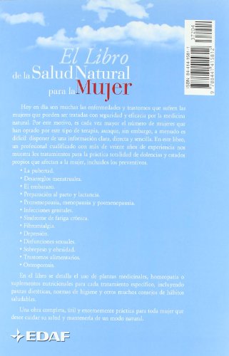 Libro De La Salud Natural Para La Mujer (Plus Viatae)