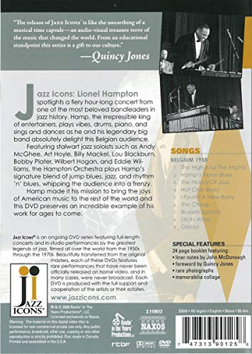 Lionel Hampton - Live in '58 (Jazz Icons) [Reino Unido] [DVD]
