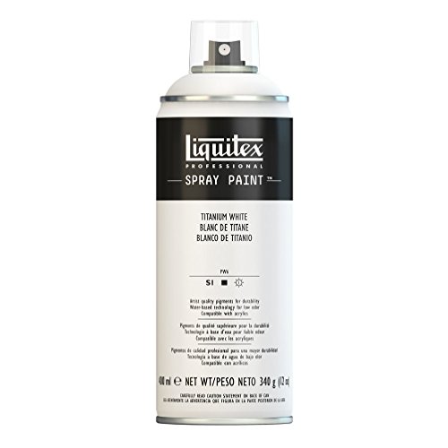 Liquitex Professional - Acrílico en spray, 400ml, blanco de titanio